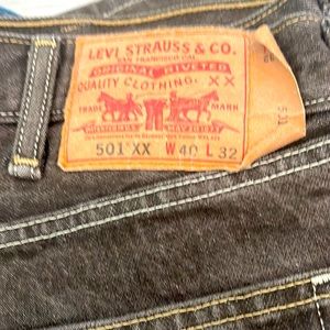 Levis 501 XX W40 L 32 Brown